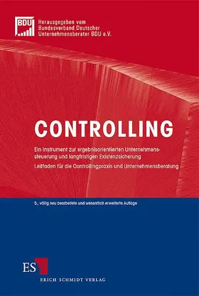 Bundesverband Deutscher Unternehmensberater BDU e. V |  Controlling | Buch |  Sack Fachmedien