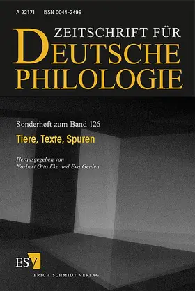 Eke / Geulen |  Tiere, Texte, Spuren | Buch |  Sack Fachmedien