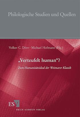 Dörr / Hofmann | "Verteufelt human"? | Buch | 978-3-503-09841-5 | sack.de
