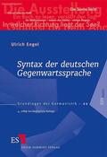Engel |  Syntax der deutschen Gegenwartssprache | Buch |  Sack Fachmedien