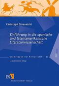 Strosetzki |  Strosetzki, C: Einf. in span. Literaturwissenschaft | Buch |  Sack Fachmedien