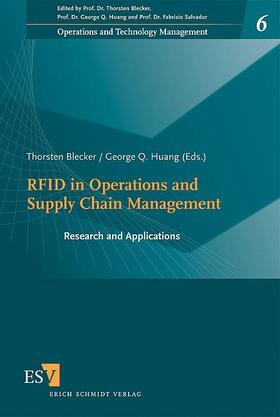 Blecker / Huang |  RFID in Operations and Supply Chain Management | Buch |  Sack Fachmedien