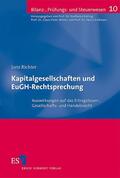 Richter |  Kapitalgesellschaften und EuGH-Rechtsprechung | Buch |  Sack Fachmedien