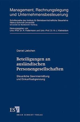 Liebchen |  Beteiligungen an ausländischen Personengesellschaften | Buch |  Sack Fachmedien
