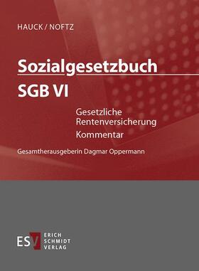 Hauck / Bachmann / Noftz | Sozialgesetzbuch (SGB) VI: Gesetzliche Rentenversicherung - Einzelbezug | Loseblattwerk | sack.de
