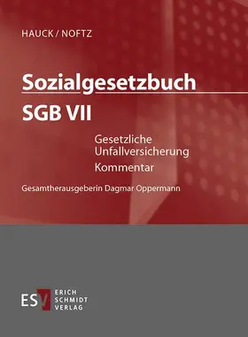 Hauck / Diel / Noftz |  Sozialgesetzbuch (SGB) VII: Gesetzliche Unfallversicherung - Einzelbezug | Loseblattwerk |  Sack Fachmedien