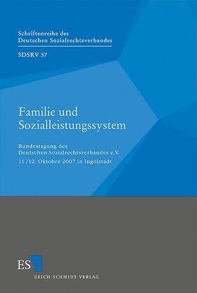 Familie und Sozialleistungssystem | Buch | 978-3-503-11075-9 | sack.de