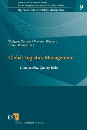 Kersten / Blecker / Flämig | Global Logistics Management | Buch | 978-3-503-11228-9 | sack.de