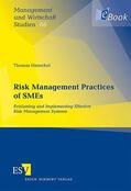 Henschel |  Risk Management Practices of SMEs | eBook | Sack Fachmedien