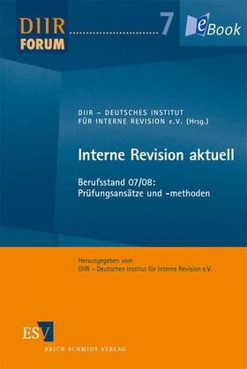 DIIR - Deutsches Institut für Interne Revision e.V | Interne Revision aktuell | E-Book | sack.de