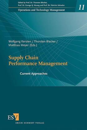 Kersten / Blecker / Meyer | Supply Chain Performance Management | Buch | 978-3-503-12047-5 | sack.de