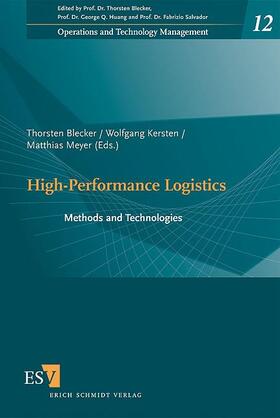 Blecker / Kersten / Meyer | High-Performance Logistics | Buch | 978-3-503-12048-2 | sack.de