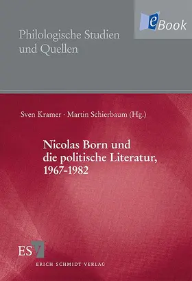 Schierbaum / Kramer |  Nicolas Born und die politische Literatur, 1967-1982 | eBook | Sack Fachmedien