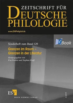 Geulen / Kraft |  Grenzen im Raum – Grenzen in der Literatur | eBook | Sack Fachmedien