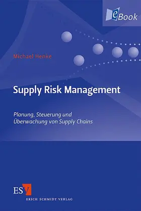Henke | Supply Risk Management | E-Book | www.sack.de