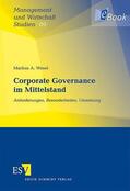 Wesel |  Corporate Governance im Mittelstand | eBook | Sack Fachmedien