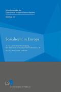 Redaktion: Prof. Dr. Dr. h.c. Eberhard Eichenhofer |  Sozialrecht in Europa | Buch |  Sack Fachmedien