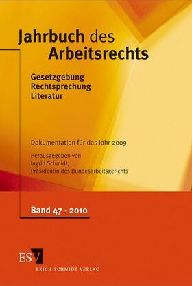 Schmidt | Jahrbuch des Arbeitsrechts | Buch | 978-3-503-12496-1 | sack.de