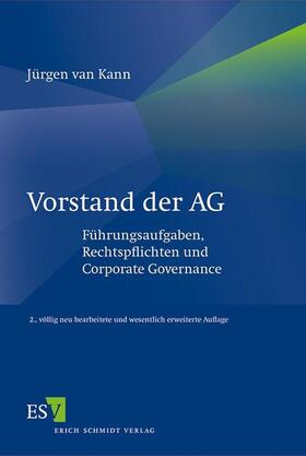 Kann | Vorstand der AG | Buch | 978-3-503-12606-4 | sack.de