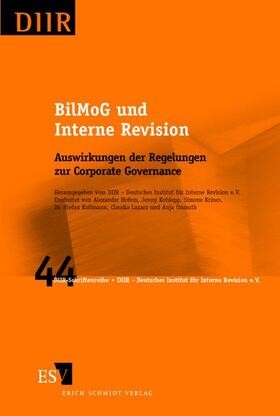 Hofem / DIIR – Deutsches Institut für Interne Revision e. V. / Kohlepp | BilMoG und Interne Revision | Buch | 978-3-503-12687-3 | sack.de