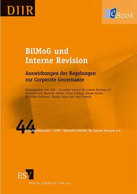 DIIR - Deutsches Institut für Interne Revision e. V. / Hofem / Kohlepp | BilMoG und Interne Revision | E-Book | sack.de