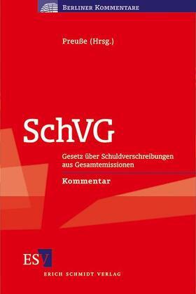 Preuße | SchVG | Buch | 978-3-503-12945-4 | sack.de