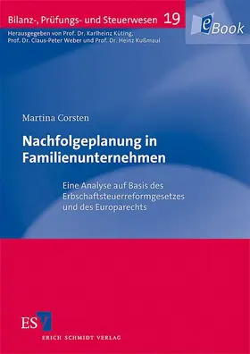 Corsten |  Nachfolgeplanung in Familienunternehmen | eBook | Sack Fachmedien