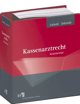Liebold / Wittmann / Zalewski |  Kassenarztrecht - Einzelbezug | Loseblattwerk |  Sack Fachmedien