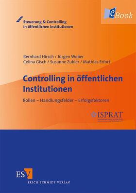 Hirsch / Weber / Gisch |  Controlling in öffentlichen Institutionen | eBook | Sack Fachmedien