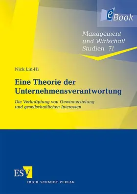 Lin-Hi |  Eine Theorie der Unternehmensverantwortung | eBook | Sack Fachmedien