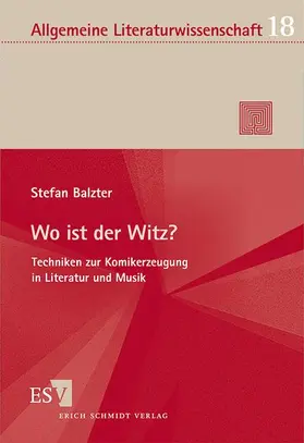 Balzter |  Wo ist der Witz? | Buch |  Sack Fachmedien