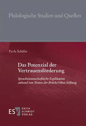 Schäfer |  Das Potenzial der Vertrauensförderung | Buch |  Sack Fachmedien