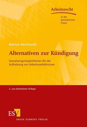 Bernhardt | Alternativen zur Kündigung | Buch | 978-3-503-13820-3 | sack.de