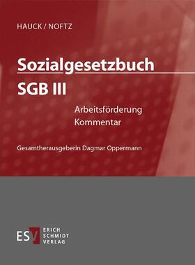 Hauck / Noftz | Sozialgesetzbuch SGB III Arbeitsförderung, mit Fortsetzungsbezug | Loseblattwerk | sack.de