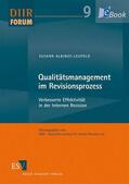 Albinus-Leupold |  Qualitätsmanagement im Revisionsprozess | eBook | Sack Fachmedien