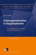 Stahl |  Leistungsmotivation in Organisationen | Buch |  Sack Fachmedien