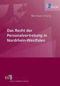 Klein |  Das Recht der Personalvertretung in Nordrhein-Westfalen | eBook | Sack Fachmedien