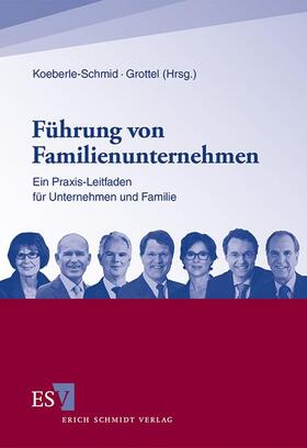 Koeberle-Schmid / Grottel | Führung von Familienunternehmen | Buch | 978-3-503-15411-1 | sack.de