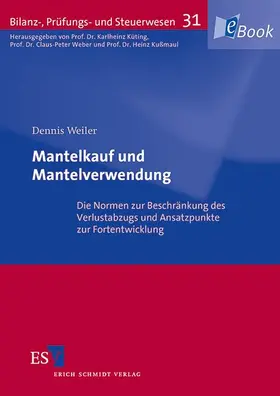 Weiler |  Mantelkauf und Mantelverwendung | eBook | Sack Fachmedien