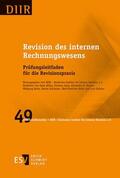 DIIR – Deutsches Institut für Interne Revision e. V. |  Revision des internen Rechnungswesens | Buch |  Sack Fachmedien