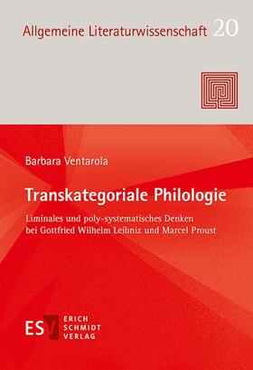 Ventarola |  Transkategoriale Philologie | Buch |  Sack Fachmedien