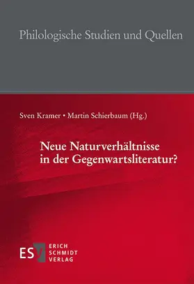 Schierbaum / Kramer |  Neue Naturverhältnisse in der Gegenwartsliteratur? | eBook | Sack Fachmedien