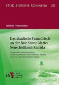 Fritzenkötter |  Das akadische Französisch an der Baie Sainte-Marie/Neuschottland/Kanada | eBook | Sack Fachmedien