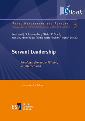 Schnorrenberg / Stahl / Hinterhuber | Servant Leadership | E-Book | sack.de