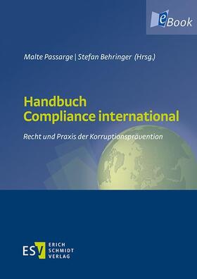 Passarge / Behringer | Handbuch Compliance international | E-Book | sack.de
