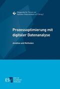 Deggendorfer Forum zur digitalen Datenanalyse e. V. |  Prozessoptimierung mit digitaler Datenanalyse | Buch |  Sack Fachmedien