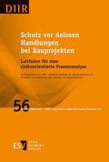 DIIR – Deutsches Institut für Interne Revision e. V. |  Schutz vor dolosen Handlungen bei Bauprojekten | Buch |  Sack Fachmedien