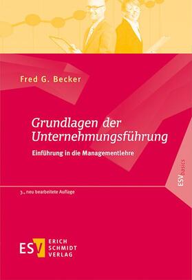 Becker | Grundlagen der Unternehmungsführung | Buch | 978-3-503-16333-5 | sack.de