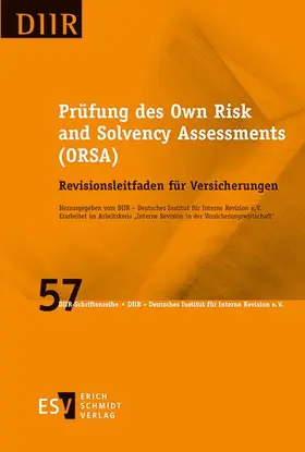 DIIR – Deutsches Institut für Interne Revision e. V. | Prüfung des Own Risk and Solvency Assessments (ORSA) | E-Book | www.sack.de