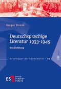 Streim |  Deutschsprachige Literatur 1933-1945 | Buch |  Sack Fachmedien